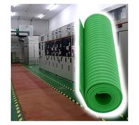 Tapete Aislante para Sala De Distribución De Energía, Almohadilla Aislante De Goma De 3,5 M, 4,8 M, 6,3 M, 7,6 M Y 9 M con Textura Antideslizante, Tapete Aislante De Goma Personalizable Y Cortable