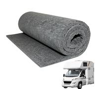 Tapete aislante térmico de 1 x 2 m para vehículo, material de reducción de ruido, tapete aislante para puerta interior de coche, techo, camión, furgoneta, sedán, SUV, RV y viajes