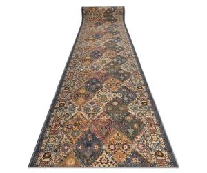 Tapete antideslizante MODERN CLASSIC clásico beige / gris 19 67cm 67x1250 cm