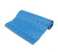 Tapete antideslizante para escalera de piscina, tapete de PVC para escalera, textura antideslizante, fácil de cortar, plegable, para baño, cocina, azul (90 x 40 cm-B)