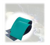 Tapete Antiestático De Goma De Doble Capa para Mesa De Trabajo, Compatible Con ESD, Resistente A Altas Temperaturas (300 °C) Y Con Buena Resiliencia para Mesas De Trabajo, Bancos Y Suelos.(0.4x10 m/5m
