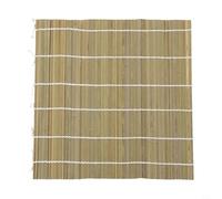 Tapete auxiliar de rollo de sushi para agilizar el proceso de sushi casero, adecuado para varios estilos de recetas (27 x 27 cm)