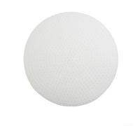 Tapete comercial para olla arrocera de 30 cm, de silicona, quemado, para almohadilla de prueba, base de vapor reutilizable para cocinas de catering grandes, color blanco