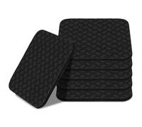 Tapete compacto de silicona para caminadora, almohadilla antideslizante que absorbe los golpes, protector de suelo para equipos de gimnasio en casa, fácil de limpiar, antivibración, evita daños en el