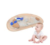 Tapete De Agua Tummy Time: Almohadilla Sensorial Inflable, Juguete De Actividad para Bebés A Prueba De Fugas, Diseño De Apoyo Al Desarrollo Al | Inicio Piso Cama Cuna Baño Aprendizaje Temp