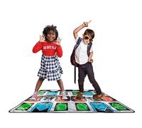 Tapete de Baile (2 Jugadores) para TV, Plug and Play, 9 Juegos Retro, 110 Canciones, 3 Niveles de dificultad, diversión para niños y Adultos, para niñas, niños y Adultos - ThumbsUp!