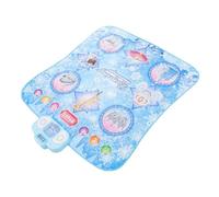 Tapete de Baile Electrónico para Niños Juego de Desafío Musical para un Jugador para Entretenimiento Diario y Educación Temprana Tela ABS PE 91 X 87,5 Cm