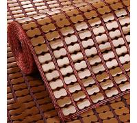 Tapete de bambú para cama - Alfombra refrescante de verano para camas individuales y dobles, colchón de bambú plegable, suave, transpirable, ideal para comodidad y relajación