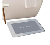 Tapete de baño absorbente - Tapete seco para el baño - Impermeable de secado rápido lavable, tapete de tierra de para garaje, entrada, cocina, fregadero, jaula de perro