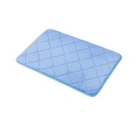 Tapete de baño de espuma viscoelástica de lujo de masaje grueso, antideslizante, absorbente de agua, lavable a máquina, ultrasuave, cómodo, para puerta, lavandería, bañera, 24 x 35 pulgadas