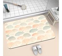 Tapete de baño súper absorbente antideslizante de 160 x 230 cm, de secado rápido, tapete de baño, cocina, entrada, tapete decorativo para lavandería y oficina