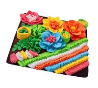 Tapete de búsqueda de alimento para Perros: Juguete de Interactivo, tapete de Actividad para olfatear, promueve la estimulación Mental, Entrenamiento Natural del Instinto de Caza | Juego