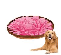 Tapete de búsqueda para perros, tapete interactivo antideslizante para olfatear perros, juguete de rompecabezas de alimentación de fieltro para el hogar, juego de alimentación interactivo para perros