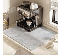 Tapete de café antideslizante, tapete for derrames de cafetera for mostrador, varios tamaños(B Style,Width40*length60cm)