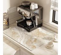Tapete de café antideslizante, tapete for derrames de cafetera for mostrador, varios tamaños(G Style,Width40*length60cm)