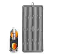 Tapete de café - Protector de silicona antideslizante, tapete para mostrador de café, para restaurante, sala de descanso, bar, cocina, comedor, hogar, cafetería, lugar de trabajo