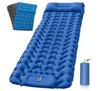 Tapete de camping autoinflable, ultraligero, portátil, colchón duradero de 3.5 pulgadas de grosor para tienda de campaña, mochileros, senderismo, viajes en caravana