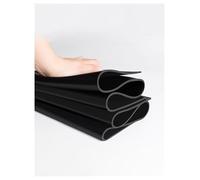 Tapete de caucho aislante industrial premium no conductor - 1 m de largo, protección contra descargas eléctricas for salas de mantenimiento y distribución eléctrica(200x100x0.3cm)