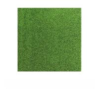 Tapete de césped de musgo falso para decoración de paisaje y uso en interiores y exteriores, alfombra de césped artificial que proporciona un aspecto realista (50 x 50 cm)