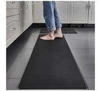 Tapete de cocina antifatiga, acolchado, antideslizante, impermeable, lavable, para el hogar y la oficina, para lavandería, fregadero, 45 x 180 cm, comodidad y seguridad
