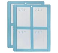 Tapete De Corte Alfombrilla de corte de 13 x 16,25 pulgadas con diseño antideslizante, perfecta for crear tarjetas a gran escala.(2pcs)