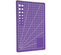 Tapete De Corte Tapete de corte autocurativo A5 doble cara, tamaño pequeño, ideal for scrapbooking, acolchado, telas, costura, manualidades y proyectos Trabajar(A5 purple)