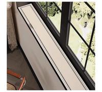 Tapete de cuero para ventana, 10 x 200 cm, impermeable, antideslizante, protector de alféizar de ventana, balcón, manta para uso interior y exterior, decoración del hogar