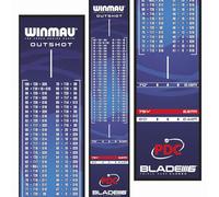 Winmau Outshot Dart Mat, AZUL - Dartmat