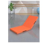 Tapete de ejercicio plegable para fitness, tapete de entrenamiento de 5 cm de grosor con asa de transporte para saltos altos, baile, sentadillas, gimnasia, yoga, entrenamientos en casa