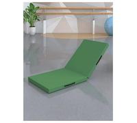 Tapete de ejercicio plegable para fitness, tapete de entrenamiento de 5 cm de grosor con asa de transporte para saltos altos, baile, sentadillas, gimnasia, yoga, entrenamientos en casa