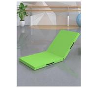 Tapete de ejercicio plegable para fitness, tapete de entrenamiento de 5 cm de grosor con asa de transporte para saltos altos, baile, sentadillas, gimnasia, yoga, entrenamientos en casa