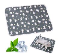 Tapete de enfriamiento para perros, lavable y plegable, tapete de refrigeración para mascotas para perros y gatos, tapete de verano impermeable para perros, resistente a los arañazos, pelo