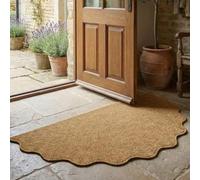 Tapete de entrada, tapete de bienvenida para puerta delantera, tapete sólido para entrada, decorativo, grueso, resistente a la suciedad, lavable, para puertas delanteras