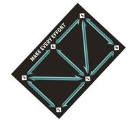 Tapete De Entrenamiento De Fútbol - Tablero De Ejercicios De Barro Diatom De 60x90 Cm | Equipo De Práctica De Agilidad Antideslizante, Ayuda De Equilibrio De Coordinación De Velocidad Para Niños, Atle