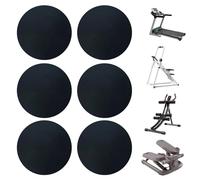 Tapete de equipo atlético - Media docena de cojines adherentes de segmentos, protector de base de soporte de peso resistente para alivio de conmociones cerebrales, sábana de refugio que disminuye la