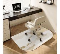 Tapete de escritorio, base para silla de oficina, tapete de escritorio de computadora para suelo de madera dura, tapete antideslizante para silla rodante, tapete protector de suelo duro (80 x 120 cm,