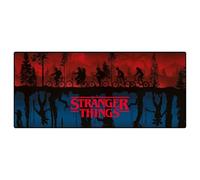 Tapete de escritorio XL Stranger Things (Scene) - Producto oficial de Netflix de Pyramid International, 81 cm x 36 cm, tapete para juegos y oficina con diseño de escena de Hawkins
