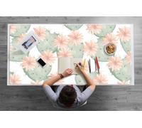 Tapete de Escritura 120x60 cm Fácil de Limpiar Para Oficina o Hogar Resistente al Agua PVC Vinilo Impermeable Protección Antisuciedad Antideslizante Multifuncional - Cactus de México