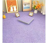 Tapete de espuma de rompecabezas, 20 unidades, colorido, entrelazado, 30 x 30 cm, algodón y lino, transpirable, tapete de juego (morado)