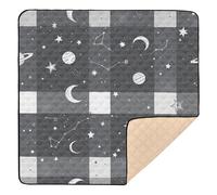 Tapete de espuma suave para gimnasio y actividades para el suelo, ligero, para jugar al bebé, para jugar boca abajo, para bebés y niños pequeños, 50 x 50 pulgadas