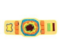 Tapete de excavación para perros, tapete de entrenamiento para perros, antideslizante, resistente a las mordeduras, almohadilla de alimentación lenta interactiva para liberar el estrés de las mascotas