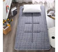 Tapete de futón - Colchón plegable ligero con base antideslizante, relajante para dormir siesta, viajes, cama de invitados, dormitorio, oficina, tatami (Bianco, 70 x 180 cm)