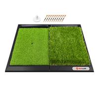 Tapete de Golf SAPLIZE con Bandeja para Pelotas de Golf y Base Resistente