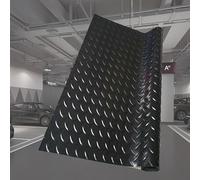 Tapete de goma de PVC resistente para garaje, fácil de limpiar, impermeable, duradero para estacionamiento, gimnasio, almacén, sótano, remolque