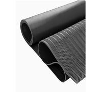 Tapete de goma para garaje y taller, tapete aislante resistente al aceite para gimnasio y cobertizo, rollo de suelo duradero, ideal para uso intensivo
