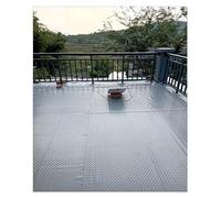 Tapete de goma resistente al agua para exteriores para patio y balcón, tapete de garaje con placa de diamante de 2 a 30 pies, rollos de goma duraderos de 3 mm de grosor para uso en todo tipo de clima