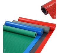 Tapete de Goma Resistente al Agua y a Las Manchas, Ideal for el hogar, Gimnasio, Garaje y vehículos. Protector de Suelo.(Grey,1.2x3m/3.9x9.8ft)