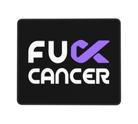 Tapete De Juego, A La Mierda El Cáncer De Páncreas Alfombrilla Raton Multifuncional Gaming Mouse Pad Professional Alfombrilla De Ratón para Juegos para Oficina Oficina 25X30Cm