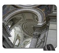 Tapete De Juego, Geometría Panteón París Interior Iglesia Decoración Gaming Mouse Pad Antideslizante Alfombrilla De Ratón Para Juegos Bordes Cosidos Mousepad Para Jugadore Pc 25X30Cm