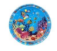 Tapete de juego sensorial de agua, tapete de agua inflable para gatos y perros, tapete con sensor de agua, almohadilla sensorial de agua para juego interactivo, mejora la estimulación sensorial y el